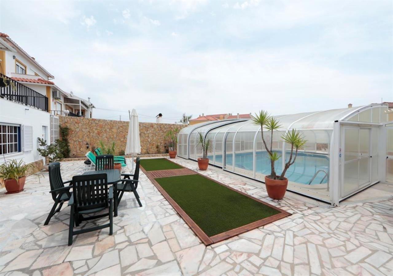 Dii Beach House - Moradia Bi-Familiar Com Piscina Aquecida Torres Vedras Luaran gambar